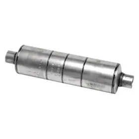 22635 Walker Exhaust Muffler Heavy Duty Steel Round Aluminized 2.5 Inch Center