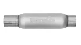 24238 Walker Exhaust Muffler Race Bullet 3 Inlet/3 Outlet Steel Aluminized Each