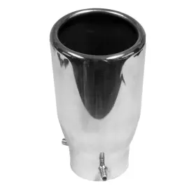 36445 Walker Exhaust Pipe Spout 2.25 Inch Inlet Id 3 Outlet Od For Silver