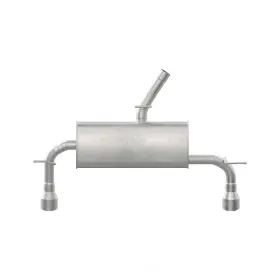 50098 Walker Exhaust Muffler Assembly-quiet-flow Ss Fits 11-14 Ford Edge