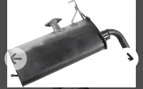 50099 Walker Exhaust Muffler Assembly-quiet-flow Fits 08-11 Mitsubishi Lancer