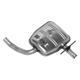 52075 Walker For Volkswagen Jetta 93-99 Resonator Assembly Stainless Steel Irregular