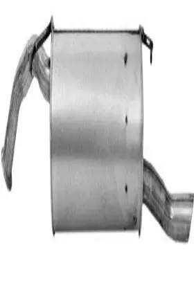 54602 Walker Quietflow Ss Direct Fit Exhaust Muffler Assembly 2.5 Inch Inlet Od 1.75 Ou