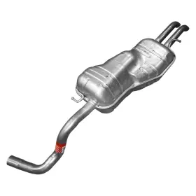 55636 Walker For Volkswagen Jetta 99-05 Quiet-flow Steel Irregular Aluminized Exhaust Muffler