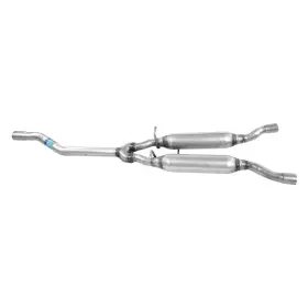 56257 Walker For Audi A4 Quattro 05-09 Aluminized Steel Round Resonator Assembly