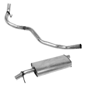 Bndl-300680 Walker For Chevy S10 1995 Exhaust Muffler And Tailpipe Kit