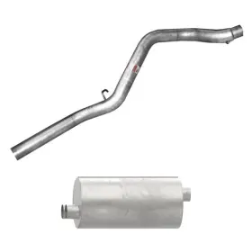 Bndl-300997 Walker For Chevy Silverado 2500 Hd 01-02 Exhaust Muffler And Tailpipe Kit