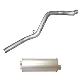 Bndl-301019 Walker For Gmc Sierra 2500 Hd 2004 Exhaust Muffler And Tailpipe Kit