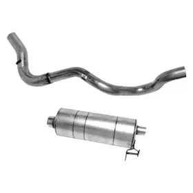 Bndl-301047 Walker Exhaust Muffler And Tailpipe Kit
