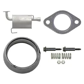 Bndl-903554 Walker For Subaru Legacy 2010-2017 4-pc Muffler Quiet-flow Kit