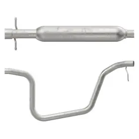 Bndl-906794 Walker For Chevy Malibu 2008-2012 2-pc Exhaust Resonator And Pipe Assembly Kit