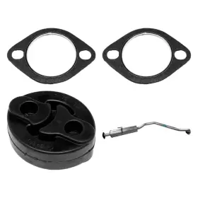 Bndl-931655 Walker For Kia Forte 2010-2013 4-pc Exhaust Resonator And Pipe Assembly Kit