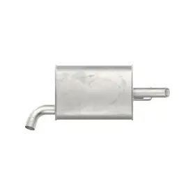 21228 Walker Exhaust Quiet-flow Ss Direct Fit Muffler 2 Inch Inlet Id Outlet Od