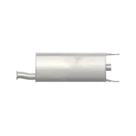 21233 Walker Exhaust Quiet-flow Ss Direct Fit Muffler 2.5 Inch Inlet Id Outlet Od