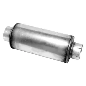 22771 Walker Exhaust - Heavy Duty Steel Round Aluminized Muffler 5 Inch Center Id