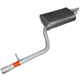 55995 Walker Exhaust Quiet-flow Direct Fit Muffler Assembly 2.125 Inch Inlet Id 2 Outlet Od