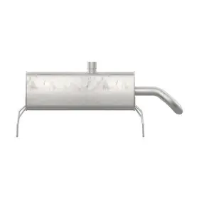 70023 Walker Exhaust Quiet Flow Ss Direct Fit Fler Assembly For Muf