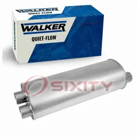 Sx-3kjd Walker Exhaust Quiet-flow Muffler For 2003-2006 Cadillac Escalade Esv 6.0l Rh