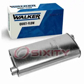 Sx-4cdm Walker Exhaust Quiet-flow Muffler For 1984-1995 Buick Century 2.2l 2.8l 3.1l Rt
