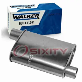 Sx-7k50 Walker Exhaust Quiet-flow Left Muffler For 1977-1981 Chevrolet Camaro 5.0l Ov