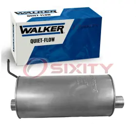 Sx-m7rb Walker Exhaust Quiet-flow Muffler For 2004-2012 Gmc Canyon 2.8l 2.9l 3.5l Gw