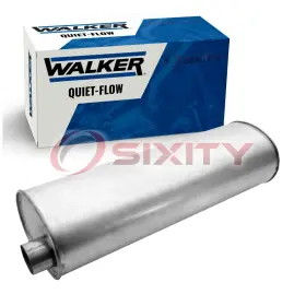 Sx-mb5k Walker Exhaust Quiet-flow Muffler For 2007-2014 Gmc Yukon Xl 1500 5.3l V8 Fk