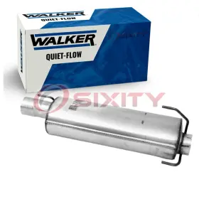 Sx-nv8x Walker Exhaust Quiet-flow Muffler Assembly For 2004-2007 Dodge Ram 3500 5.9l Mi
