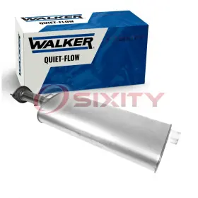 Sx-z4pv Walker Exhaust Quiet-flow Muffler For 2002-2005 Chevrolet Trailblazer 4.2l Ub
