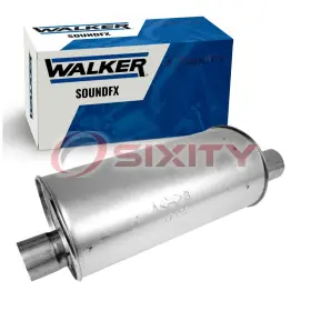 Sx-0r5c Walker Exhaust Soundfx Muffler For 1992-1993 Dodge D150 3.9l 5.2l 5.9l V6 V8 Jc