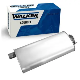 Sx-4egs Walker Exhaust Soundfx Muffler For 2002-2007 Jeep Liberty 2.4l 2.8l 3.7l L4 Tz