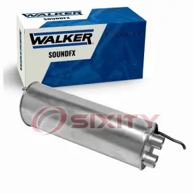 Sx-55xt Walker Exhaust Soundfx Muffler For 1997-1999 Oldsmobile Cutlass 3.1l V6 Os