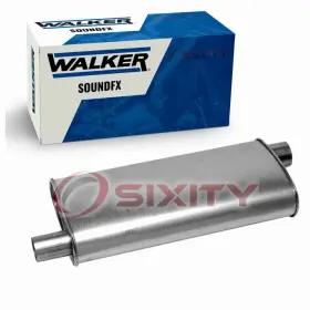 Sx-5mx9 Walker Exhaust Soundfx Left Muffler For 1983-1990 Chevrolet G20 6.2l V8 Yc