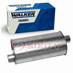 Sx-9qhf Walker Exhaust Soundfx Muffler For 1994-1997 Dodge Ram 2500 5.2l 5.9l V8 Hl