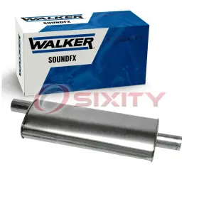 Sx-f8tn Walker Exhaust Soundfx Muffler For 2000-2003 Chrysler Voyager 2.4l 3.0l 3.3l Sx