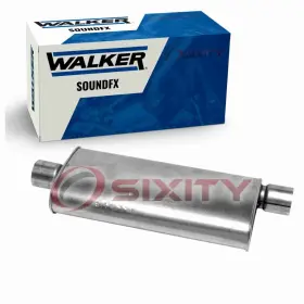 Sx-gtv3 Walker Exhaust Soundfx Muffler For 1987-1991 Gmc G2500 5.7l V8 Mufflers Sv