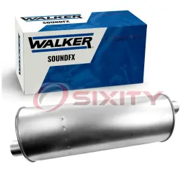 Sx-jec2 Walker Exhaust Soundfx Muffler For 2000-2003 Dodge Dakota 4.7l 5.9l V8 Li