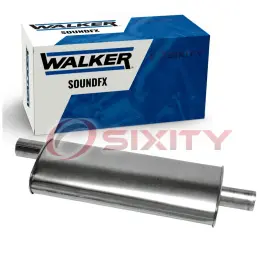 Sx-ke3g Walker Exhaust Soundfx Muffler For 1991-2000 Plymouth Voyager 3.0l 3.3l 3.8l Un