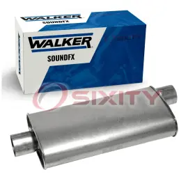 Sx-p7ag Walker Exhaust Soundfx Muffler For 1987-1989 Gmc G3500 5.7l V8 Mufflers Ap