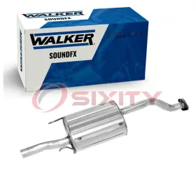 Sx-s2mp Walker Exhaust Soundfx Muffler For 1995-1998 Honda Civic 1.6l L4 Mufflers Uy