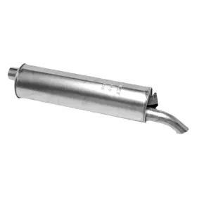 18449 Walker Exhst - Soundfx Aluminized Steel Round Direct Fit Exhaust Muffler