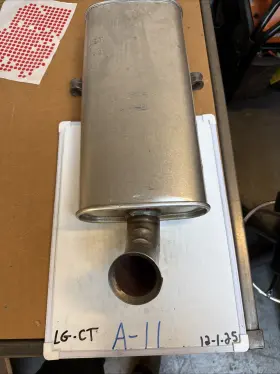 190498 Walker Products 22405 Heavy Duty Exhaust Muffler Part On Vintage Open Box