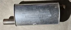 77-5509-3 Western Auto Nos Vintage Tough One Plus Muffler Grain Truck Inch Heavy Duty