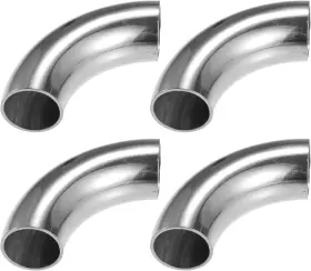 23051100 X Autohaux 4 Pcs Od 1 Inch 90 Degree Mandrel Bend Elbow Ss304 Stainless