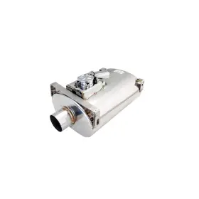 Muffler10ftx Xforce Performance Exhaust Vmk21-300 For Varex Oval 6ft 15ftlong 3ft Inlet And Pipe Side Short