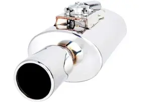 Vmk8-250 Xforce X-force Varex Oval Muffler 6 Inch X9 15 Long 2.5 Inlet/3 Outlet