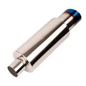 23qy-2070 Yeoflagtrade Blue 2 Inlet 3 Outlet Stainless Steel Muffler Premium Acoustic Control