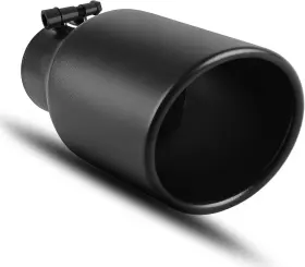 Yitamotor 840265263259 2.5 To 4 Inch Exhaust Tip X 9 Black