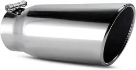 Ymte0009 Yitamotor 4 Inch Inlet Exhaust Tip For X 5 12 Silver