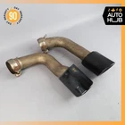 15-18 Porsche Cayenne 958 Gts Right Exhaust Dual Muffler Tips Set Oem Used. Price: $63.18.