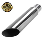Upower Exhaust Tip 2.25" Inlet 3" Outlet 16" Long Weld Stainless Steel New. Price: $39.98.